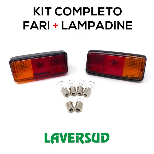 Coppia faro fanale posteriore - faro,