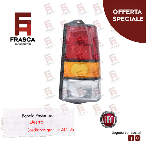 Fanale posteriore destro fiat - posteriore,