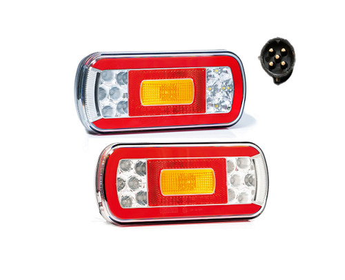 Neon led fanale posteriore set - neon,