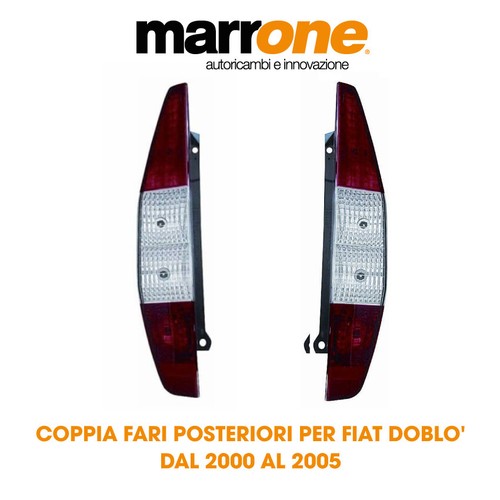 Coppia fanali posteriori fiat - fanali,